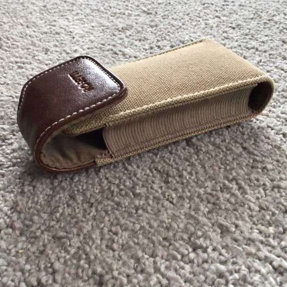Rosetti - Small tan canvas carrying case with Velcro closure - Picture 2 of 6